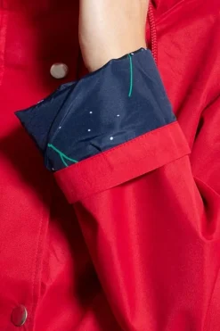 Danelotta Rain Coat Red