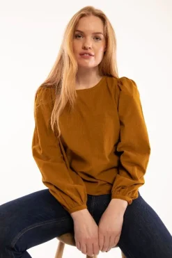 Danelouise Cord Shirt Mustard