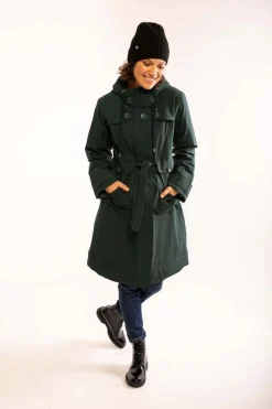 Danelse Stretch Winter Jacket Black Green