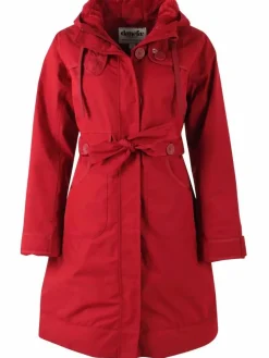 Danelse Stretch Winter Jacket Dark Red