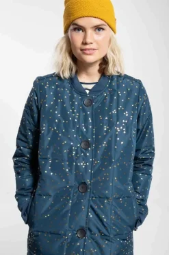 Danelykke Thermo Jacket Deep Ocean Gold Confetti