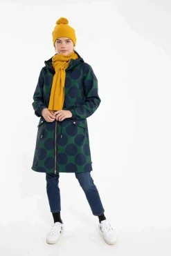 Danemarianne Softshell Dark Army/Dark Navy Megadots