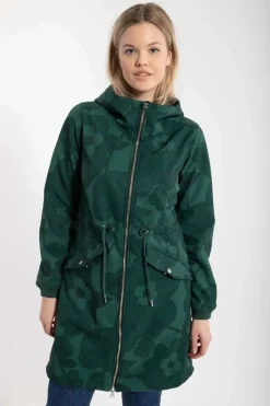 Danemarianne Softshell Deep Forest Bloom Boom