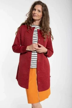 Danemaude Thermo Coat Dark Red