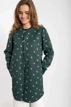 Danemaude Thermo Coat Deep Forest Miniflower