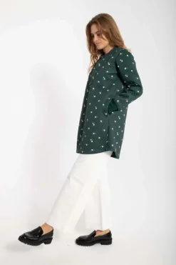 Danemaude Thermo Coat Deep Forest Miniflower