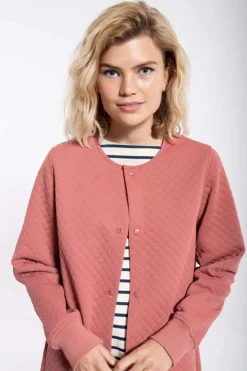 Danemaude Thermo Coat Grey Rose