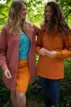 Danemaude Thermo Coat Grey Rose