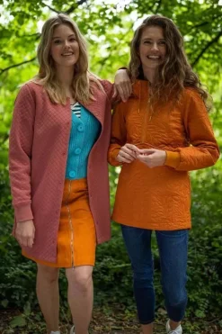Danemaude Thermo Coat Grey Rose