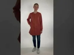 Danemaude Thermo Coat Grey Rose