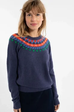 Danemerry Light Wool Sweater Grey Marine
