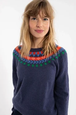 Danemerry Light Wool Sweater Grey Marine