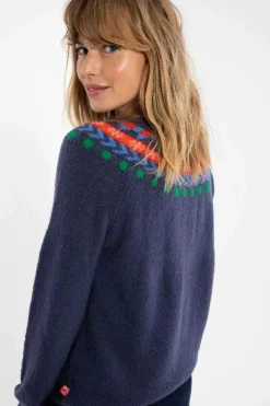 Danemerry Light Wool Sweater Grey Marine