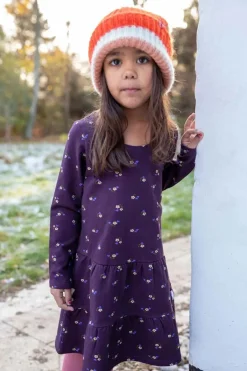 Danemiva Dress Grey Viola Miniflower