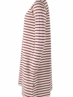 Danenassau Dress Chalk/Red Wine
