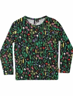 Danenorthpole Tee Black Botanical