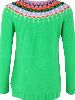 Danepeaceful Light Wool Sweater Green