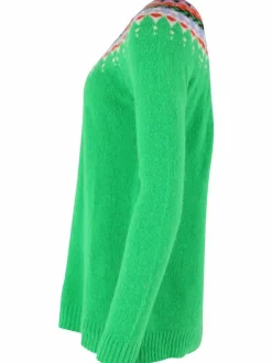 Danepeaceful Light Wool Sweater Green