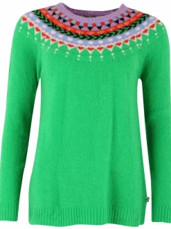 Danepeaceful Light Wool Sweater Green