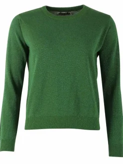 Danepearly Glitter Sweater Fall Jungle W. Green Glitter