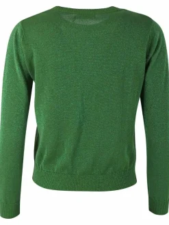 Danepearly Glitter Sweater Fall Jungle W. Green Glitter