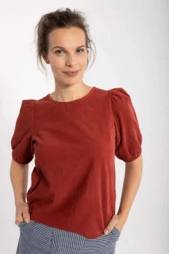 Daneprosecco Cord Shirt Old Rose