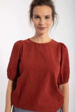 Daneprosecco Cord Shirt Old Rose