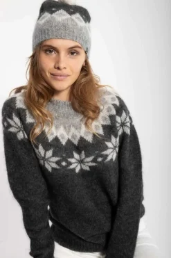 Danepuff Beanie Grey Melange
