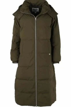 Danepuffin Down Winter Coat Warm Khaki