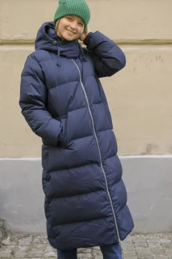 Danepuffin Down Winter Coat Dk Navy
