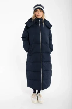Danepuffin Down Winter Coat Dk Navy