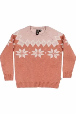 Danepulk Sweater Rose Beige/Offwhite