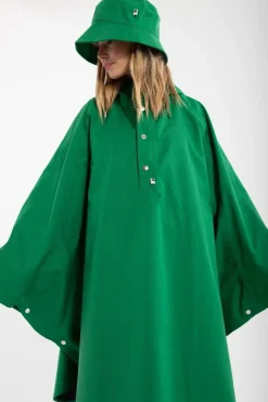Danerain Poncho Green