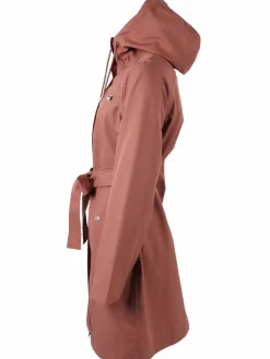 Danerainlover Raincoat Beige Rose