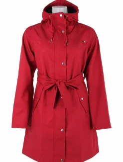 Danerainlover Raincoat Dark Red