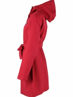 Danerainlover Raincoat Dark Red