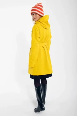 Danerainlover Raincoat Dark Yellow