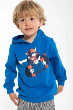 Daneredwood Hoodie Blue Shredvik
