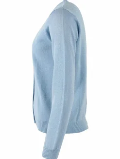 Danesaga Glitter Cardigan Light Blue Glitter