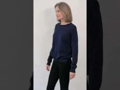 Danesaga Glitter Cardigan Dk Navy Glitter