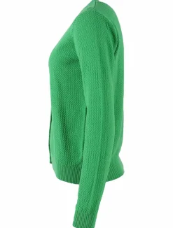 Danesaga Pearl Knit Cardigan Green