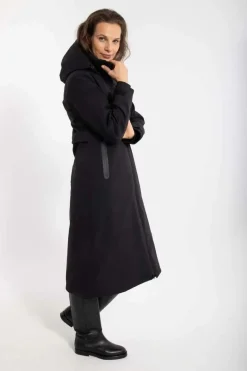 Danesandur Winter Coat Black