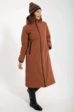 Danesandur Winter Coat Brick