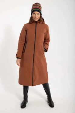Danesandur Winter Coat Brick