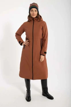 Danesandur Winter Coat Brick