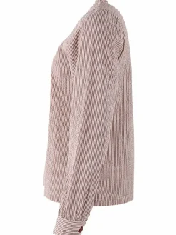 Danesanna Poplin Shirt Brick/Chalk
