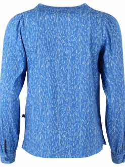 Danesanna Poplin Shirt Cold Blue/Chalk Oats