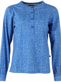 Danesanna Poplin Shirt Cold Blue/Chalk Oats