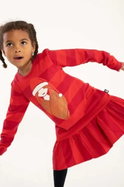 Daneseahorse Dress Dk Red/Red Missnisse