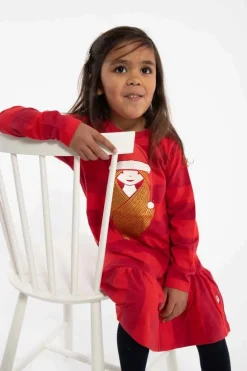 Daneseahorse Dress Dk Red/Red Missnisse